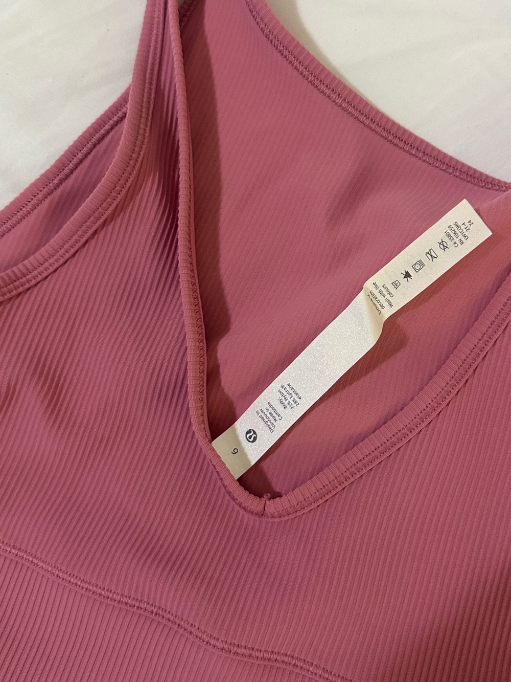 Lululemon Ribbed Tank - Picture 2 of 2